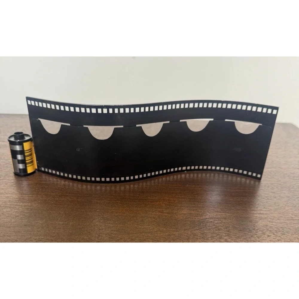 Y2K Vintage Kodak Filmstrip Novelty Picture Frame 5 Slot Wave Glamour Shots